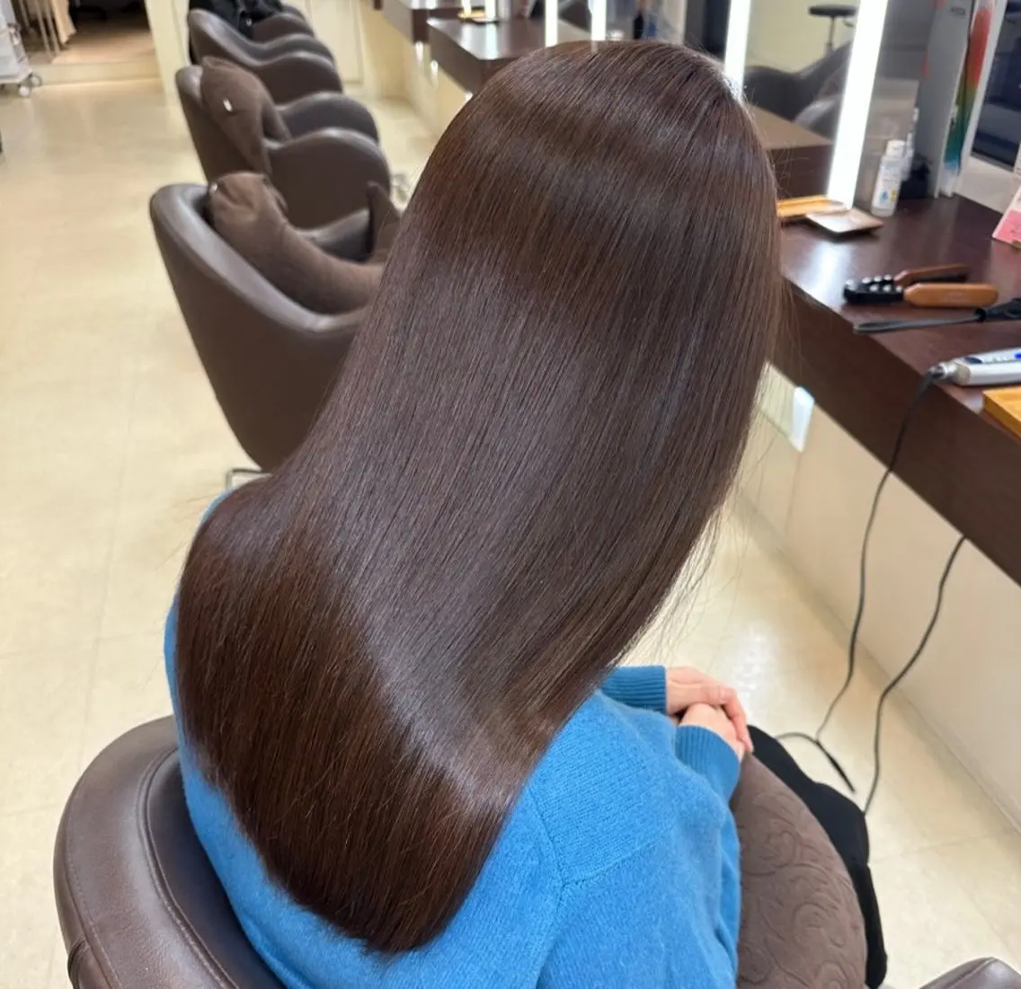 カラー 伊達 ちあきのヘアスタイル