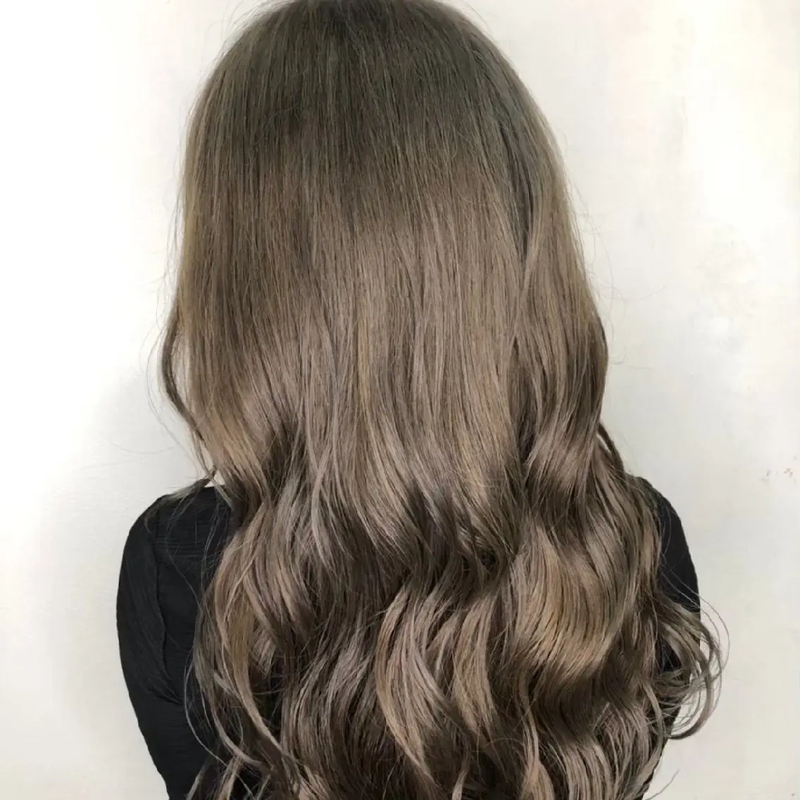 ロング カラー 縮毛矯正/ワンカラー モデル募集🫧羽夏のヘアスタイル