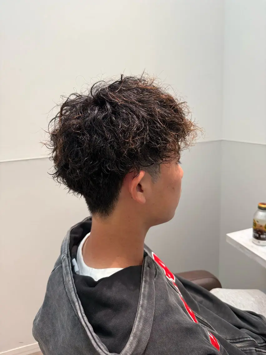パーマ メンズ メンズ特化 TSUIのヘアスタイル