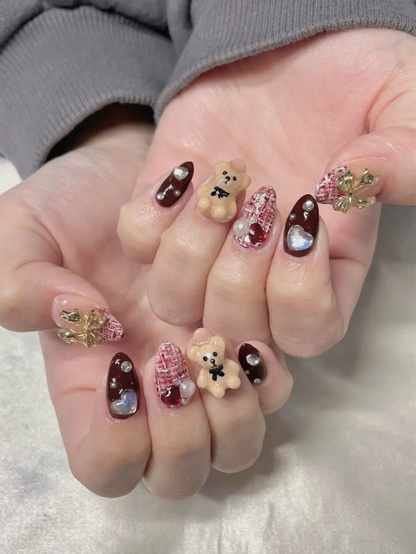 ネイル 長さ出し ハンドネイル RUMI nailのネイルデザイン