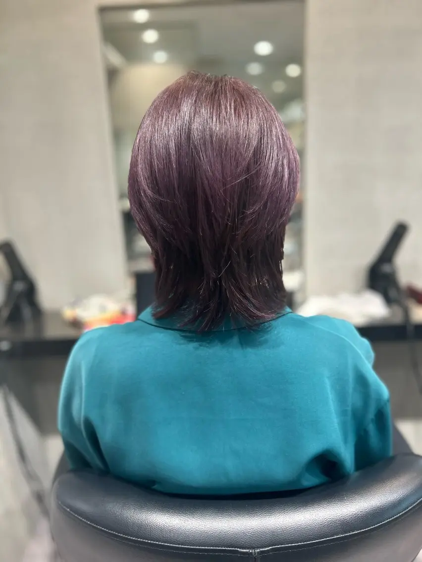 ミディアム 🌈ウルトワ水素 髪質改善naru🌈のヘアスタイル