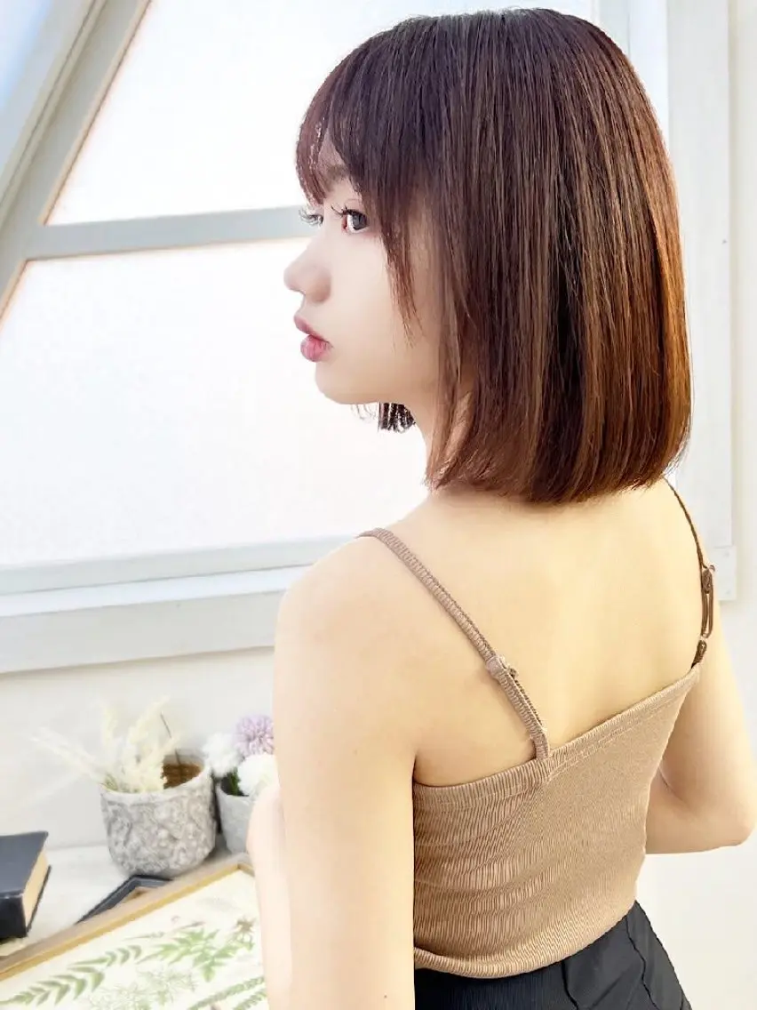 ミディアム ボブ ANDIAMO栄/ chisatoのヘアスタイル