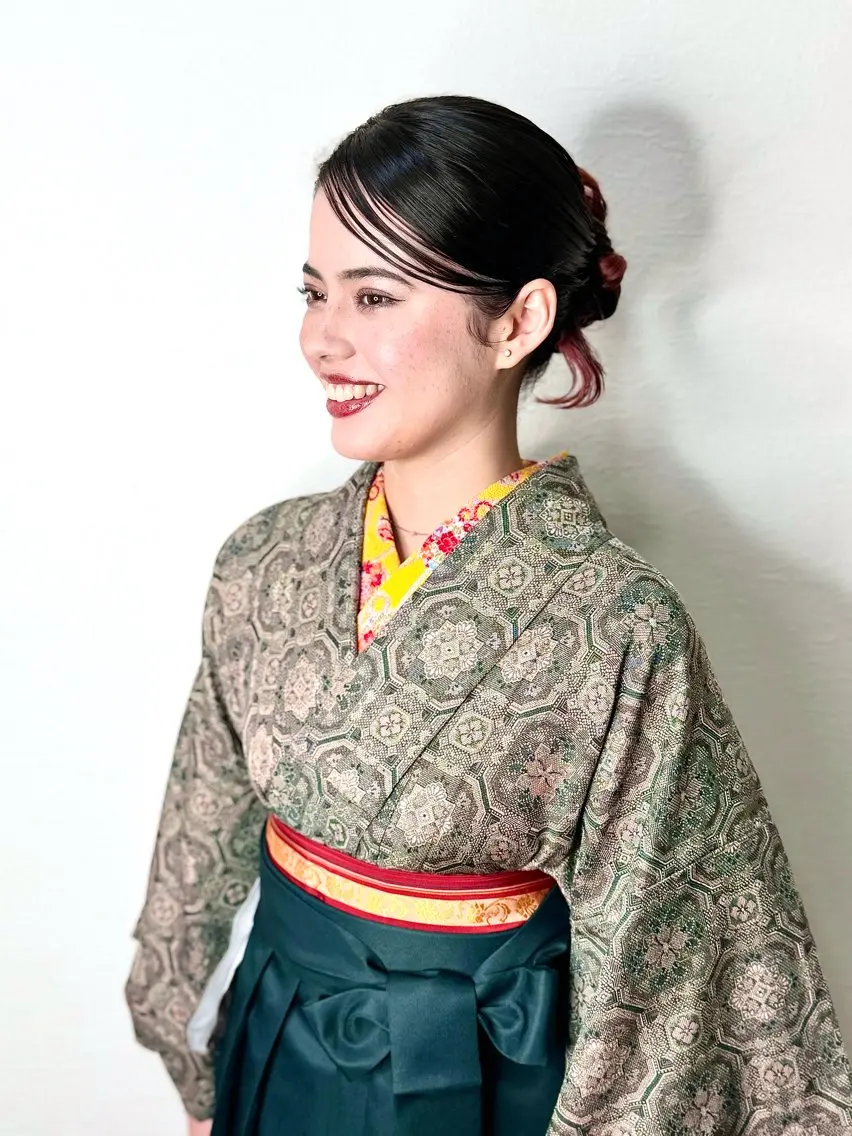 ヘアアレンジ 鷲見 望のヘアスタイル