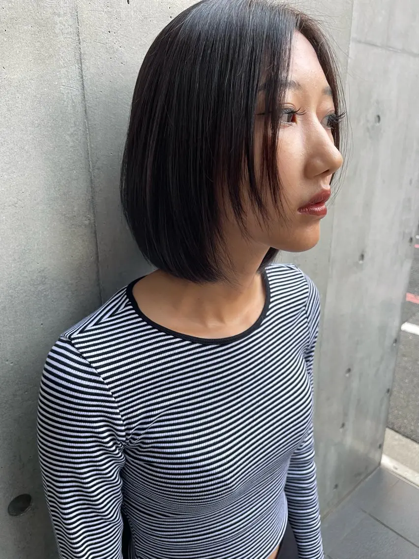ショート カラー 似合わせカット 小顔カット カット 縮毛矯正 トリートメント 田室 和幸のヘアスタイル