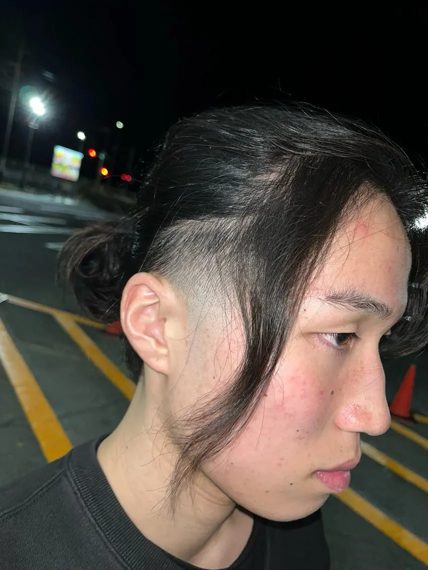 ミディアム 木名瀬 海星のヘアスタイル