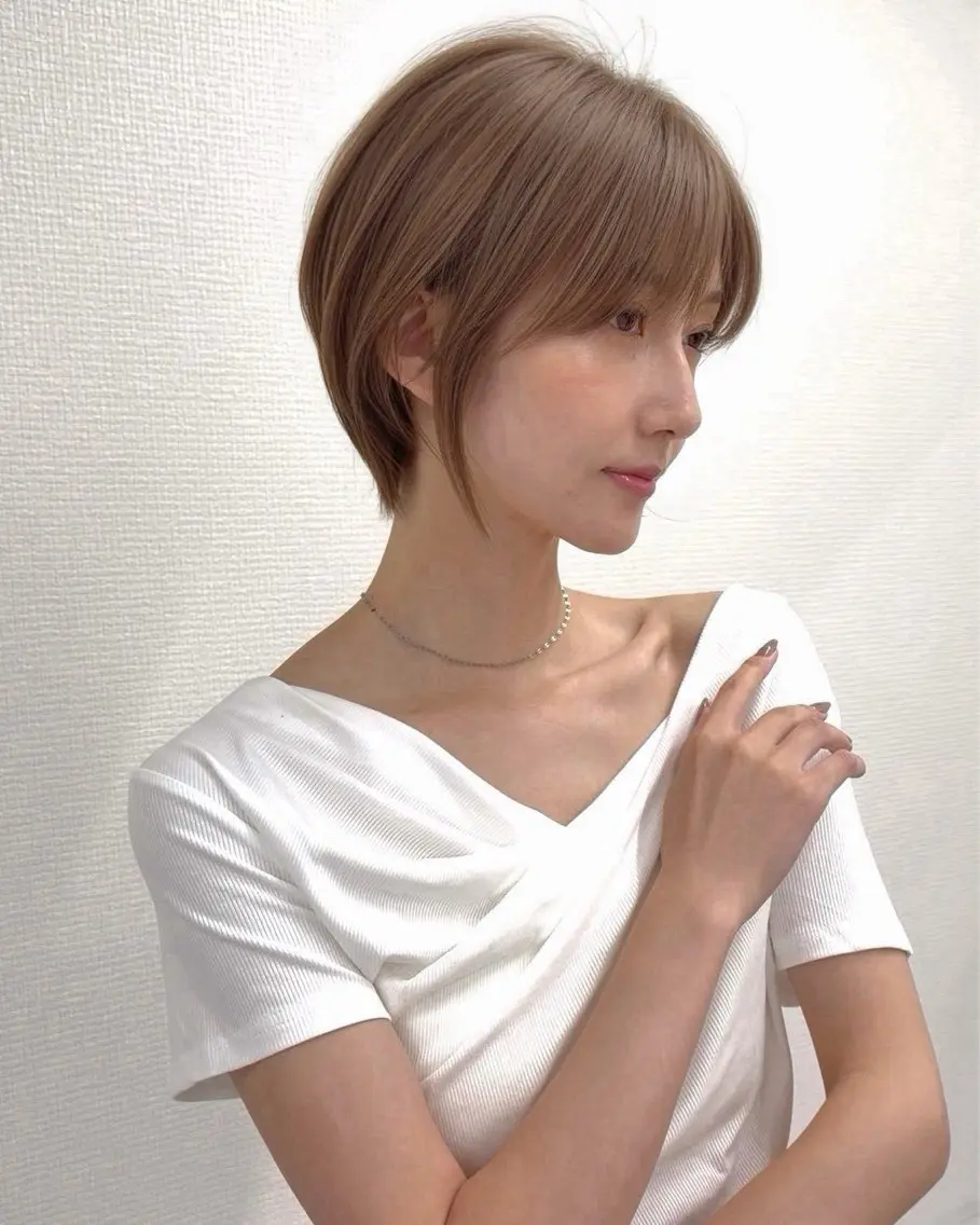 ミディアム カラー ヘアアレンジ ヘアカラー 🫧透明感カラー/ Wカラー🫧namiのヘアスタイル