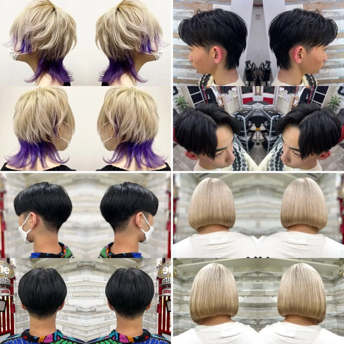 ショート カラー ✨️眉毛、派手髪、 ハイトーンShinの眉毛・アイブロウイメージ