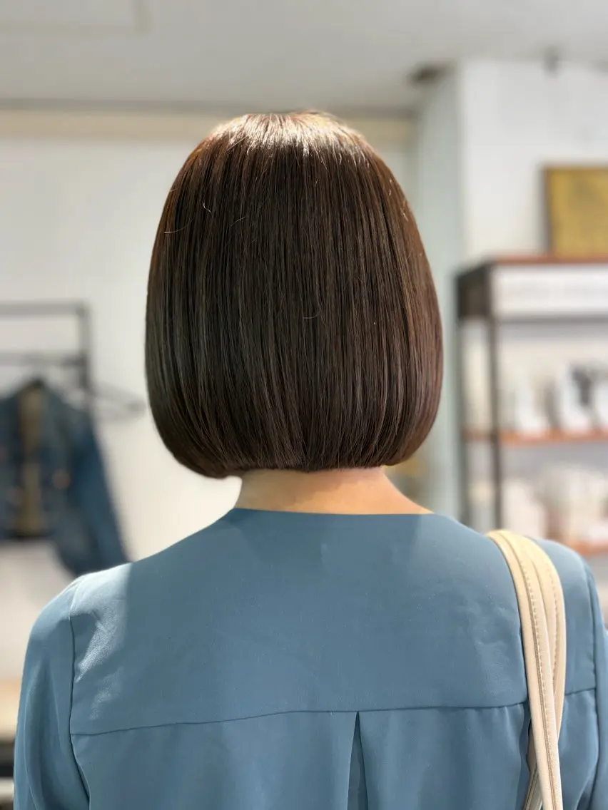 ショート カラー ヘアカラー 松山 彩香のヘアスタイル