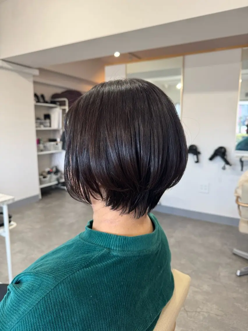 ショート ショートヘア 月館 怜奈のヘアスタイル
