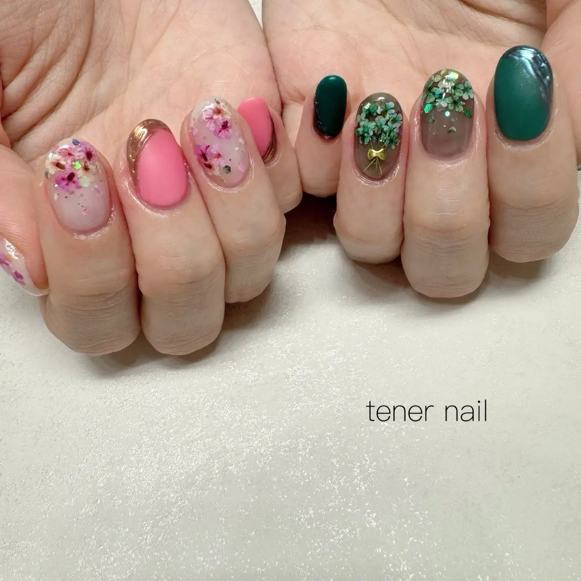 ネイル ハンドネイル テネルネイル tener nailのネイルデザイン