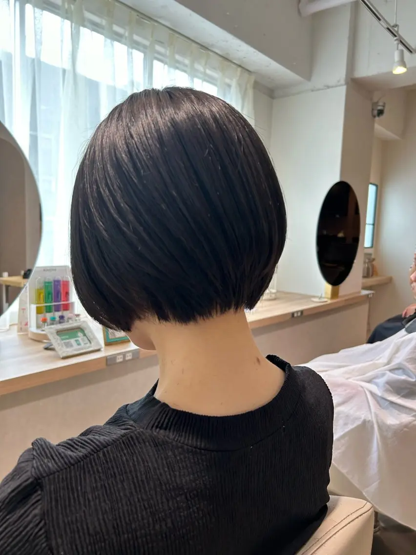 ショート カラー ヘアアレンジ ショートボブ グラデーションカラー ボブ くびれヘア ショートヘア カット トリートメント 💠 AYAKA💠のヘアスタイル