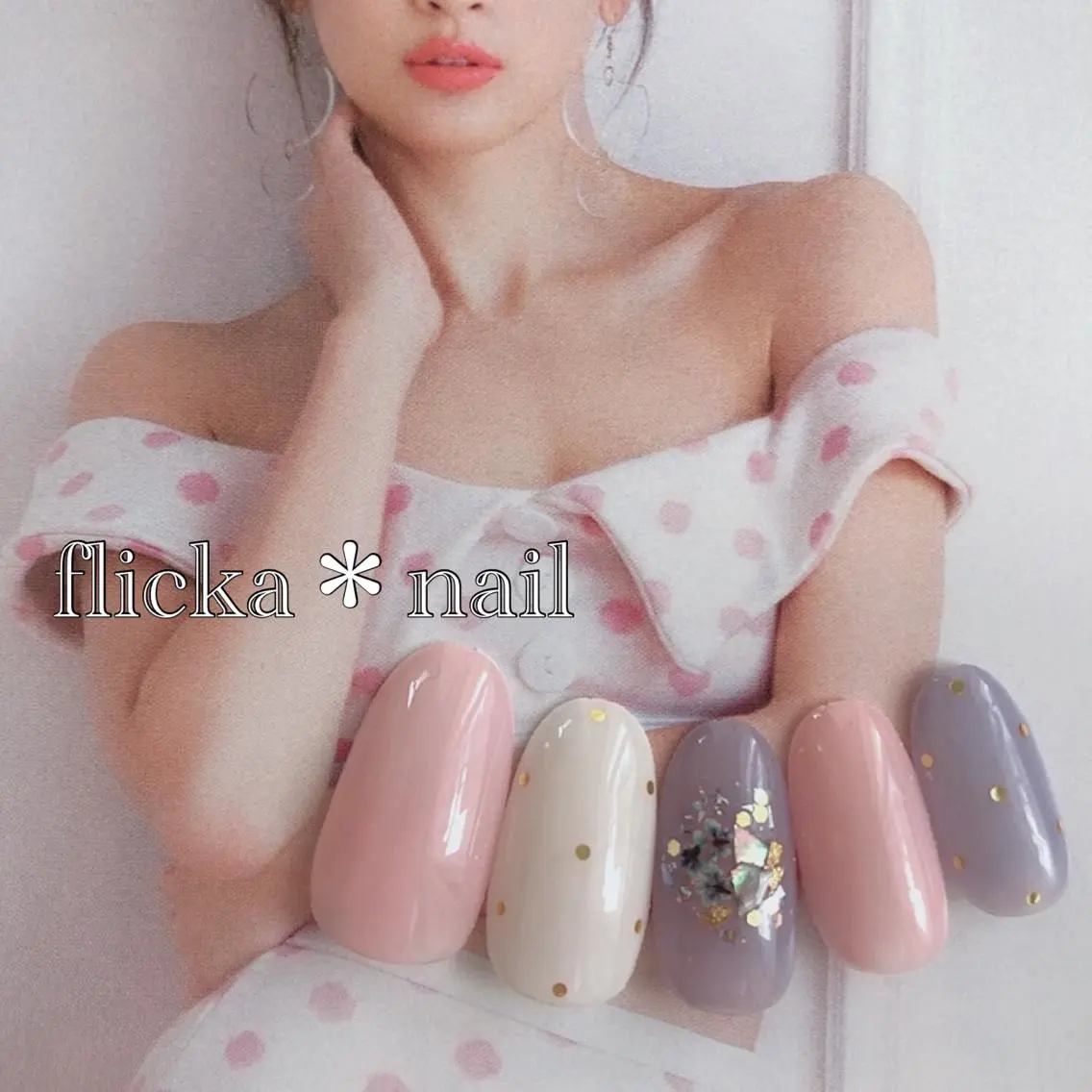 ネイル フラワーネイル ハンドネイル flicka* nailのネイルデザイン