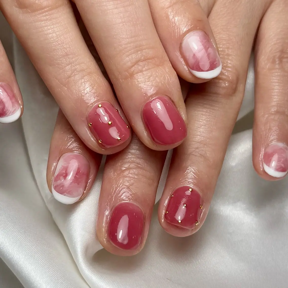 ネイル 春ネイル Ray nail natsu🎀のネイルデザイン