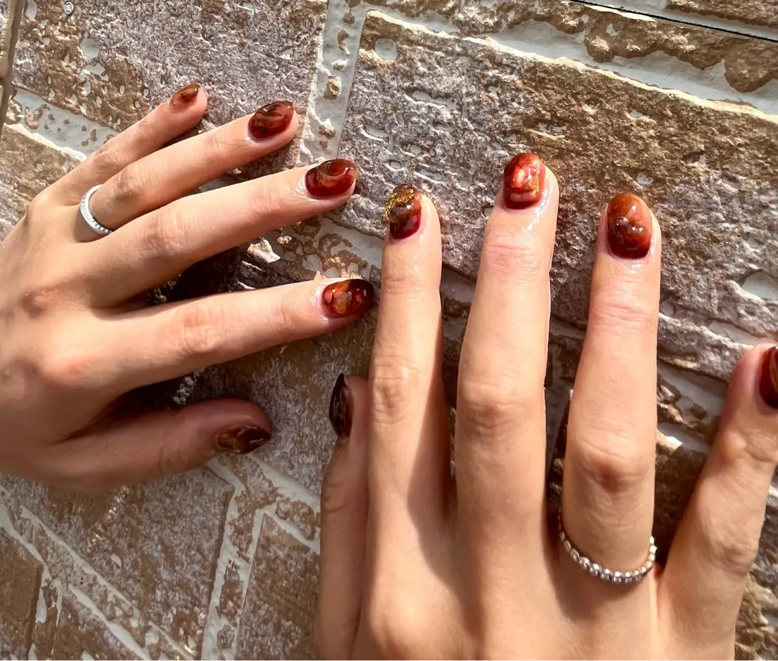 ショート カラー キッズ 2DY NAIL SALONのネイルデザイン
