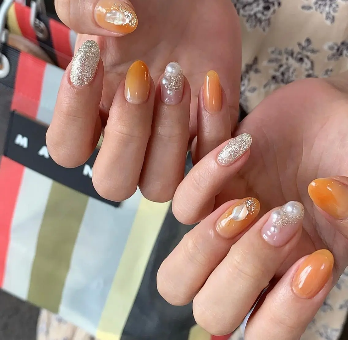 ネイル ハンドネイル にしぐち はるかのネイルデザイン