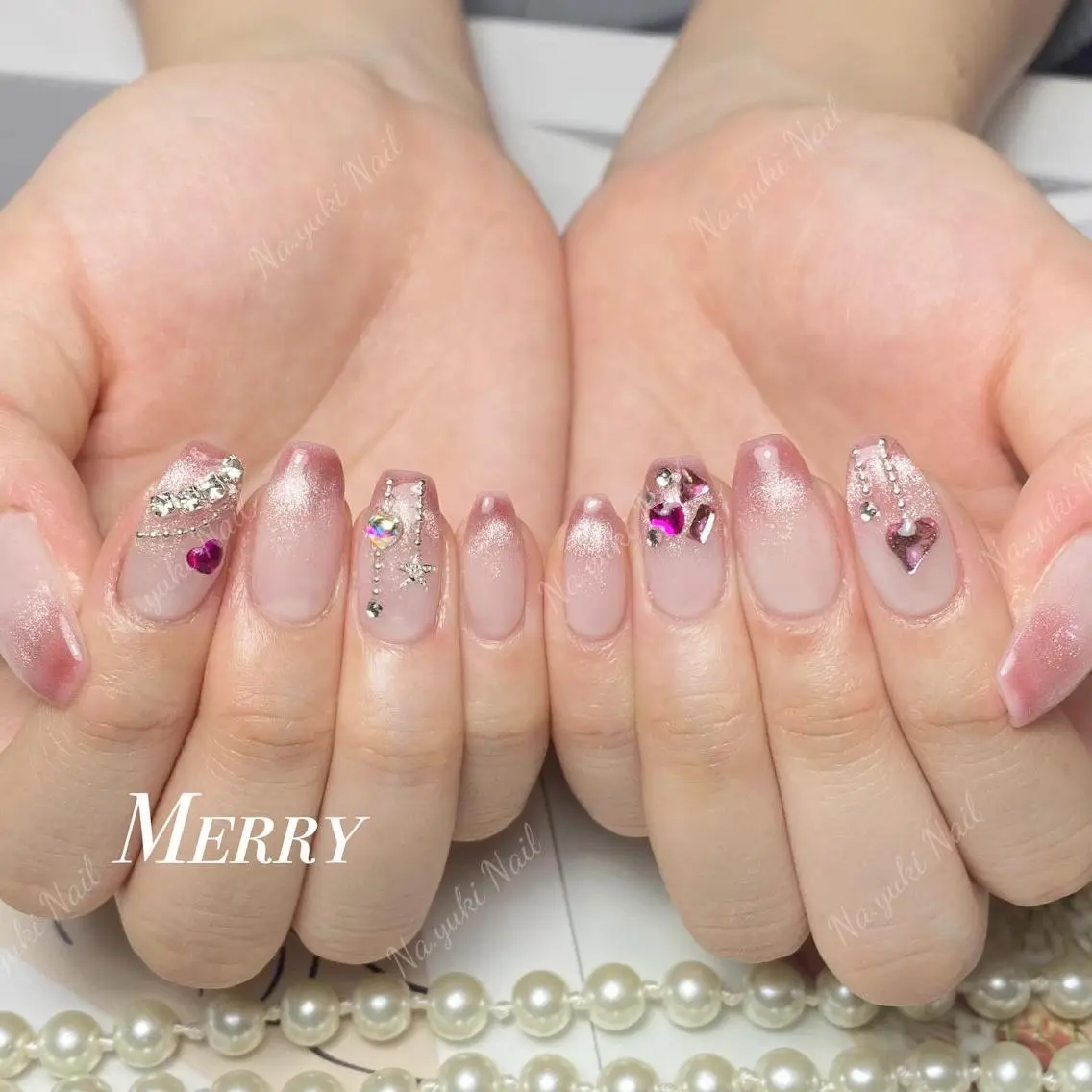 ネイル ハンドネイル ハンドケア 🎀 moo~ 🎀のネイルデザイン