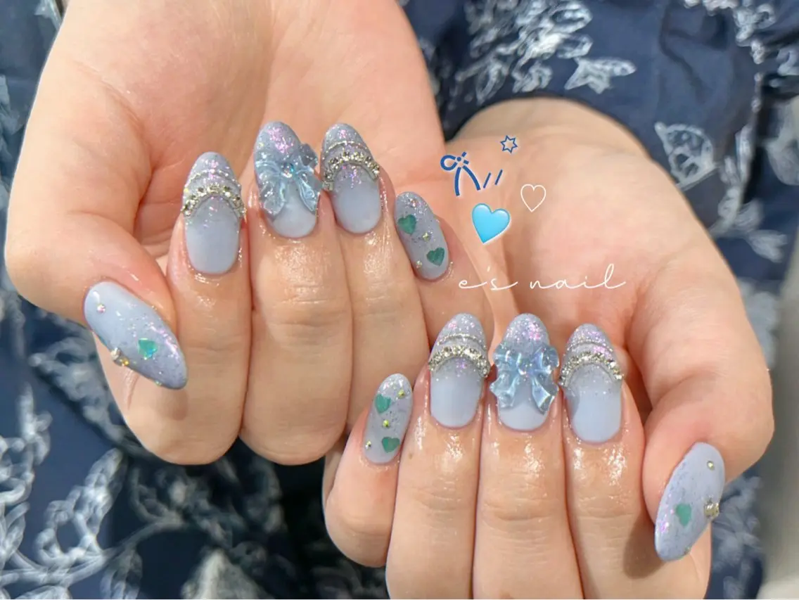 ネイル ハンドネイル ハンドケア e’s nail Lumièreのネイルデザイン