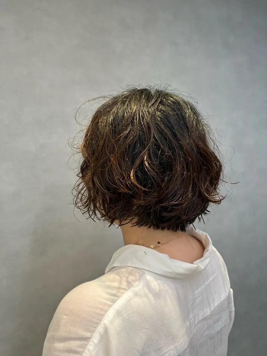 ショート ボブ 銀座REFINED Ayanoのヘアスタイル