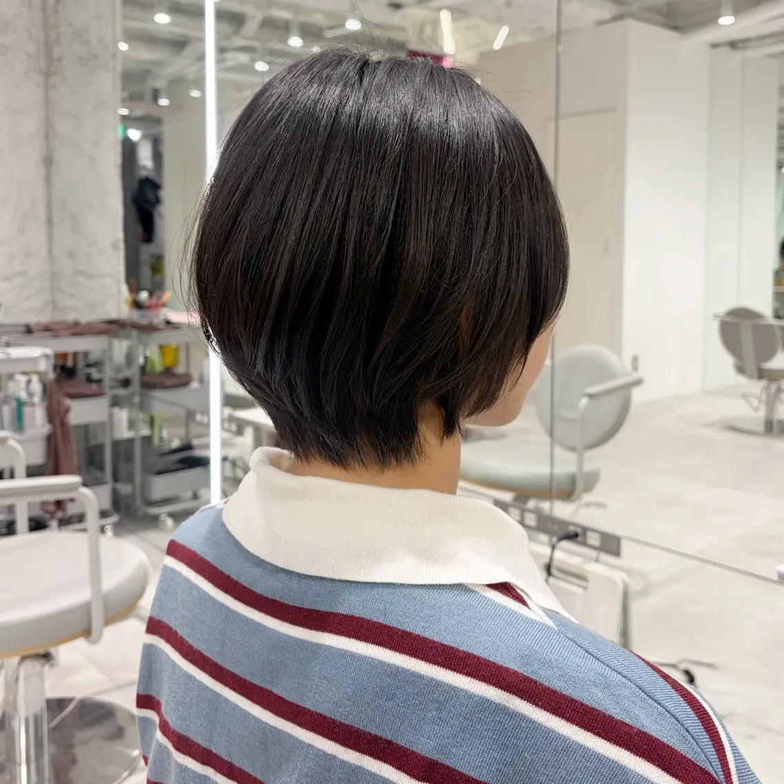 ショート ショートボブ ボブ ショートヘア 似合わせショート♡ 石川優奈のヘアスタイル