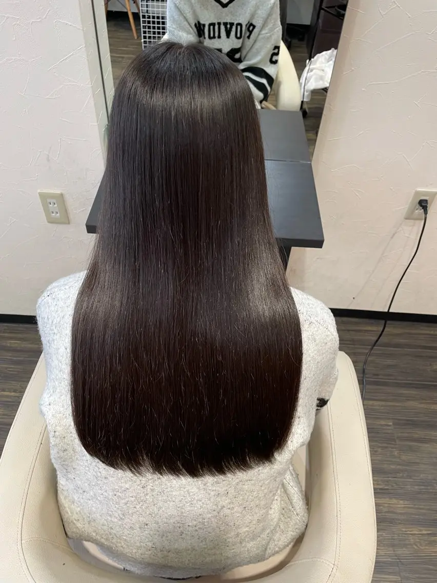 ロング 脇 麻紘のヘアスタイル