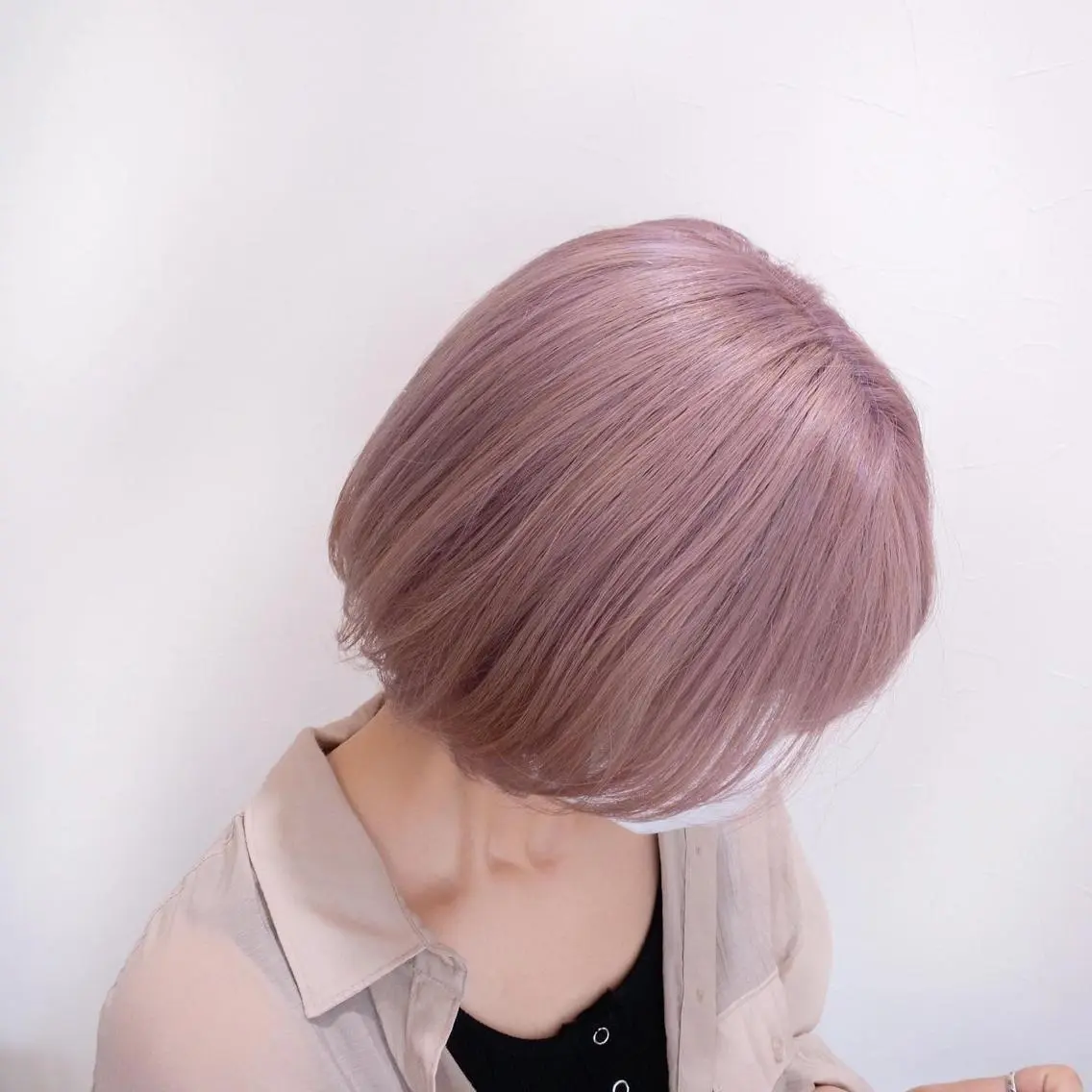 ショート ヘアカラー 🦋透明感カラー🦋 CHIHARUのヘアスタイル