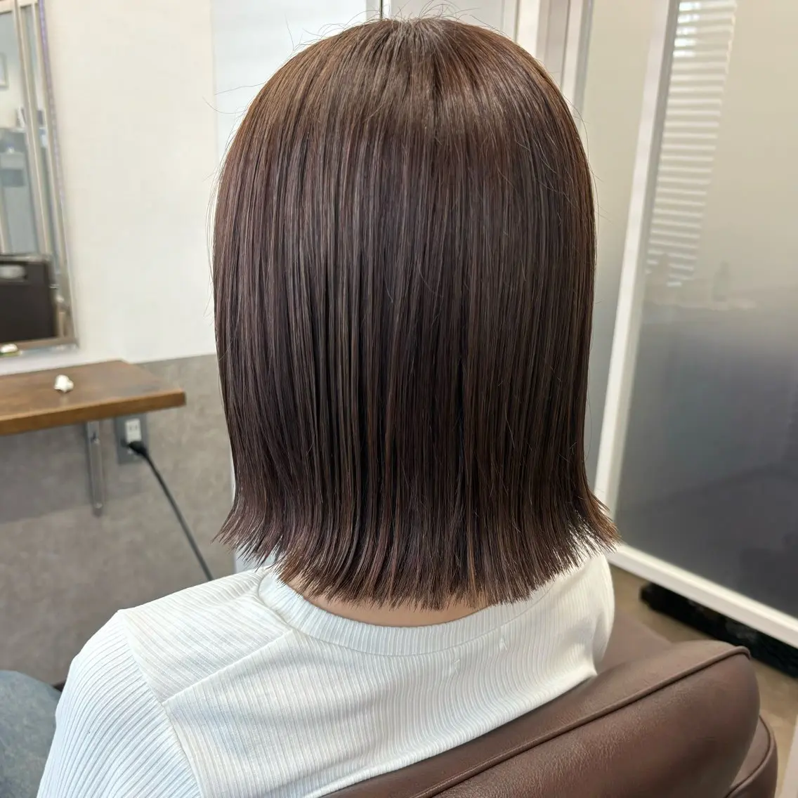 ショート ハイライト 渡部 喜子のヘアスタイル
