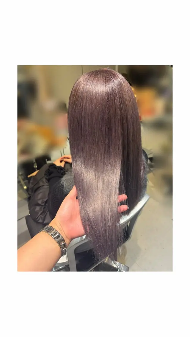 ロング ヘアカラー みうら しずく🪐のヘアスタイル
