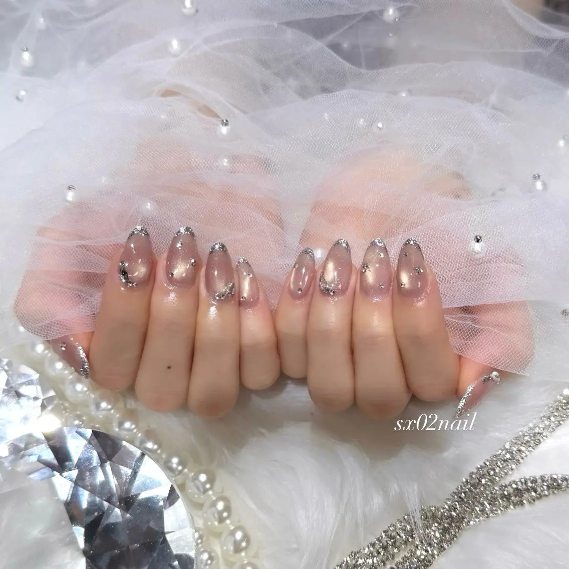 【ハンドジェル】やり放題フルデザインコース💎大人ギャル/ワンホン/キレイめネイルの写真
