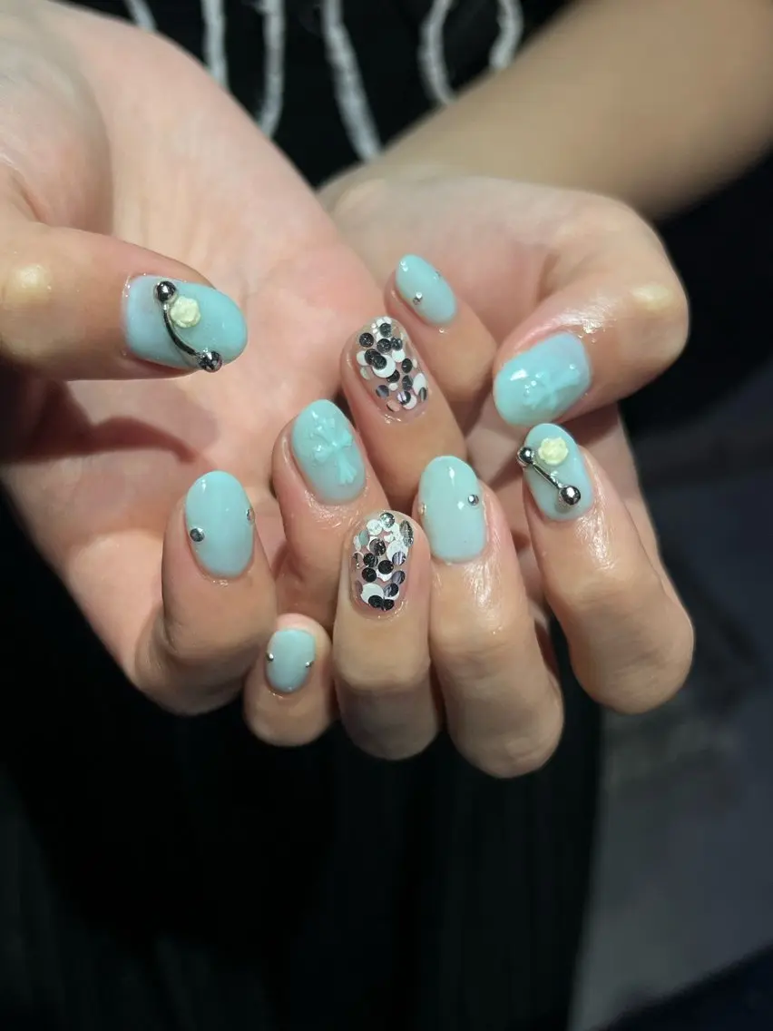 ネイル ハンドネイル Hata nail 🎀個性派ニュアンスのネイルデザイン