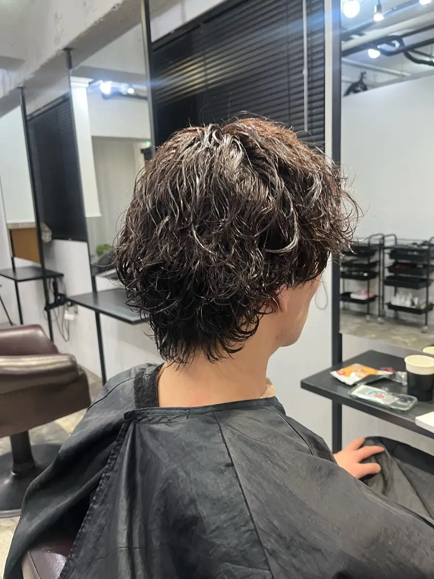 パーマ メンズ riko .のヘアスタイル