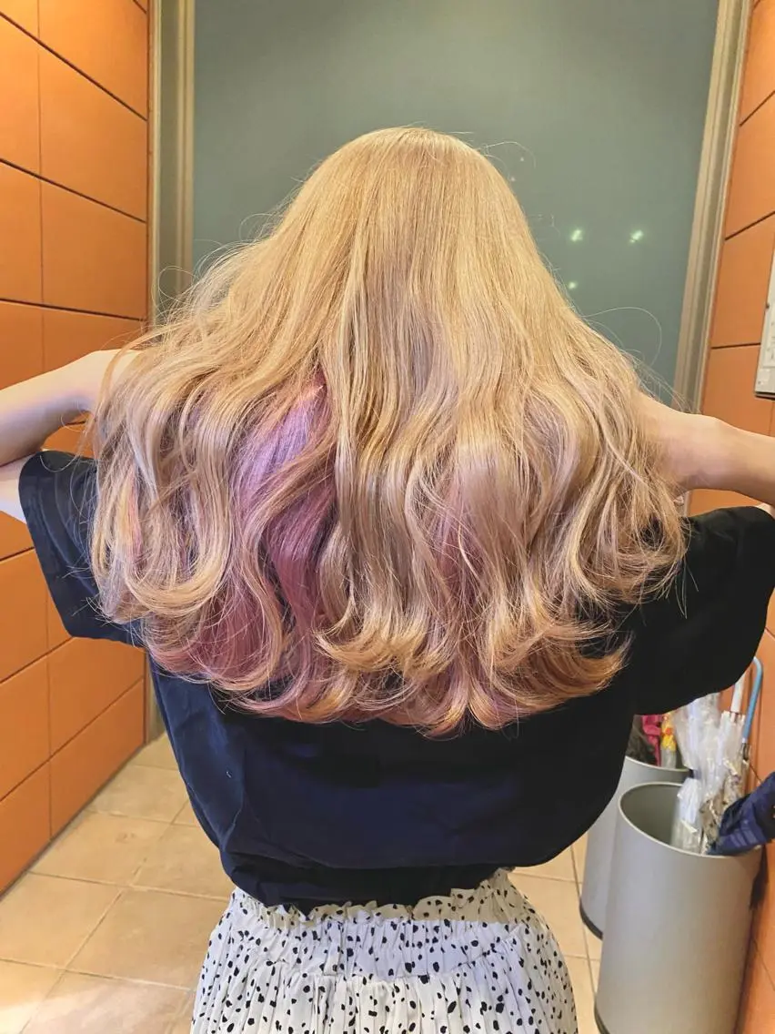 【🦄個性を出したい方へ🦄】インナーエステカラー+Aujua最高級トリートメント🐯🤍✨️の写真