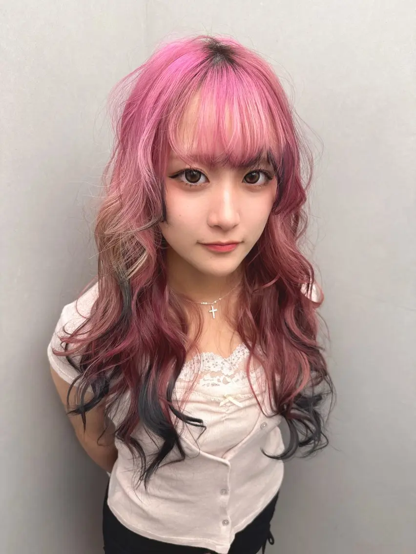 ロング カラー ヘアカラー トリートメント 🍀お悩み改善憧れの 美髪　小林風雅のヘアスタイル