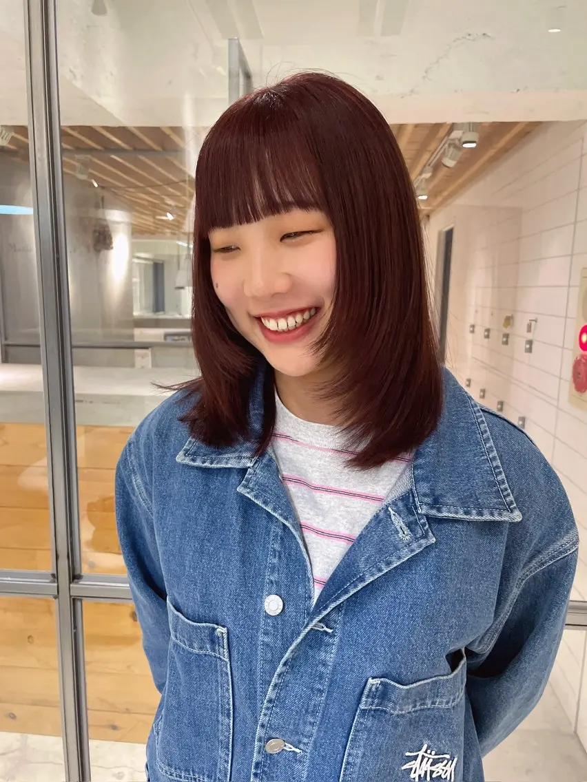 ｰ🌷ミディアムレイヤーカット🌷ｰ【無料・営業後】⚠️詳細情報を必ずお読みくださいの写真