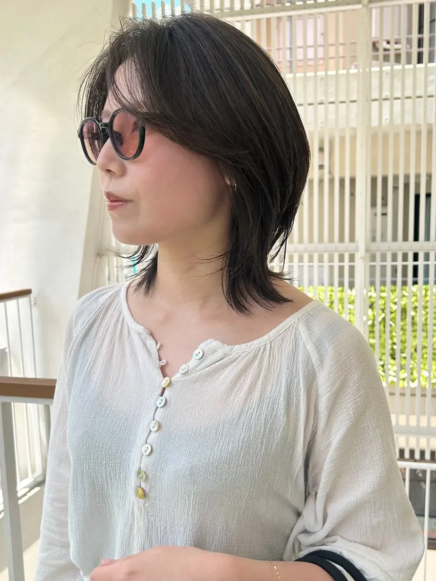 ミディアム ゴトウ ケンタのヘアスタイル
