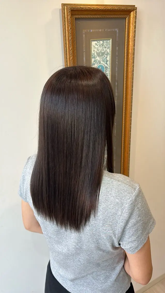 ロング カラー 透明感カラー 🫧おおにし みか🫧のヘアスタイル