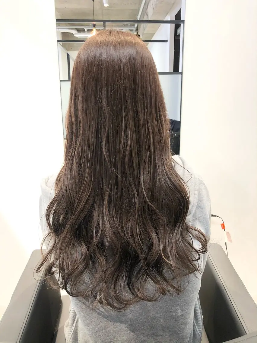 カット+艶髪カラー+キューティクル補修4stepトリートメント+marbbの写真