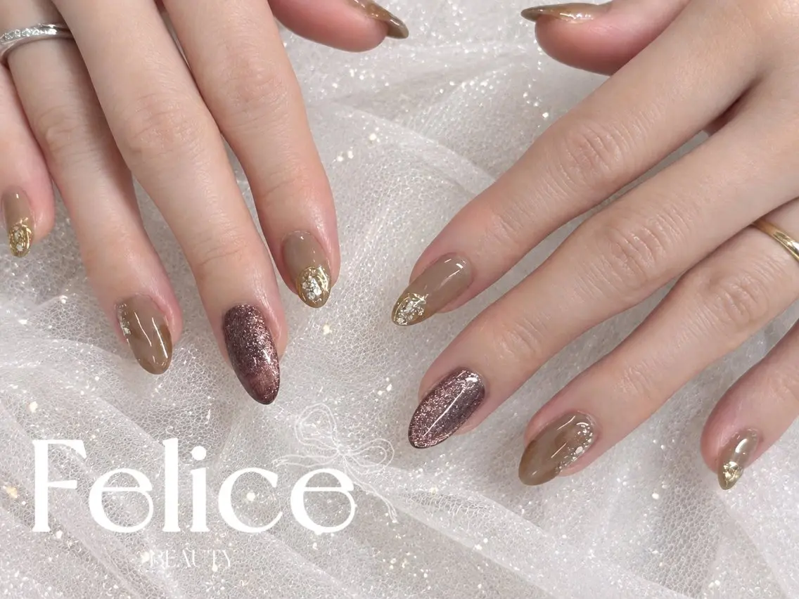 ネイル ハンドネイル Haruna Felice 春日部のネイルデザイン