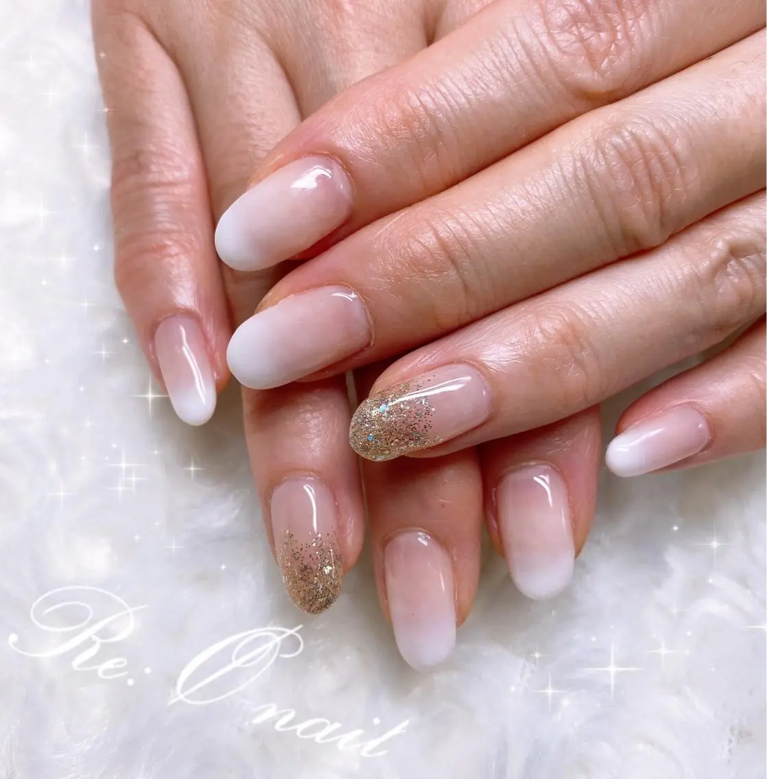 ネイル ハンドネイル Re:Ø nail 🩵TSUJIのネイルデザイン