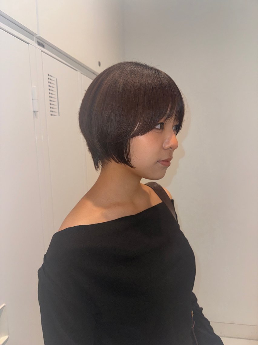 ショート カラー モデル募集中☆ Meiのヘアスタイル
