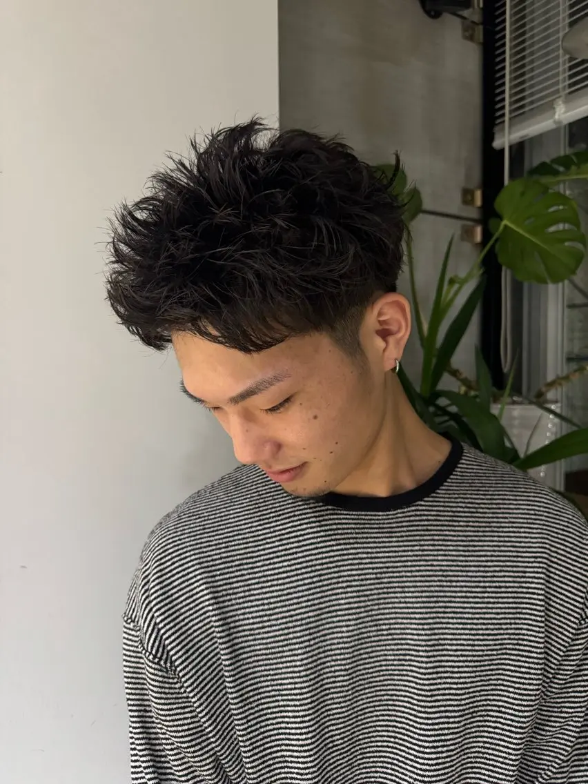 ショート メンズ RESSUAL くるみのヘアスタイル