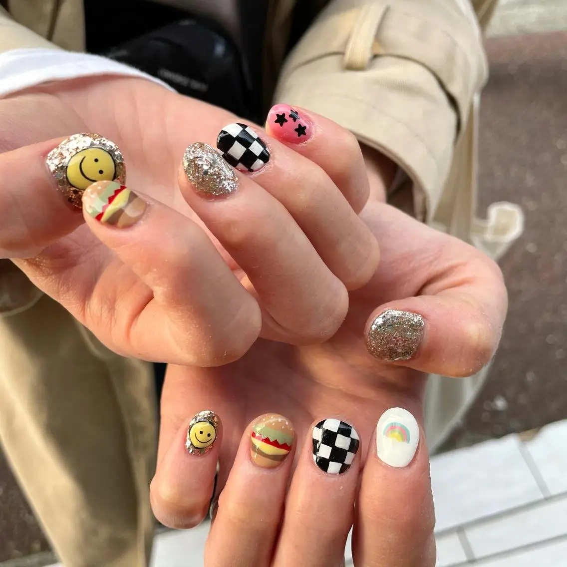 ネイル ハンドネイル 新井 ひなののネイルデザイン