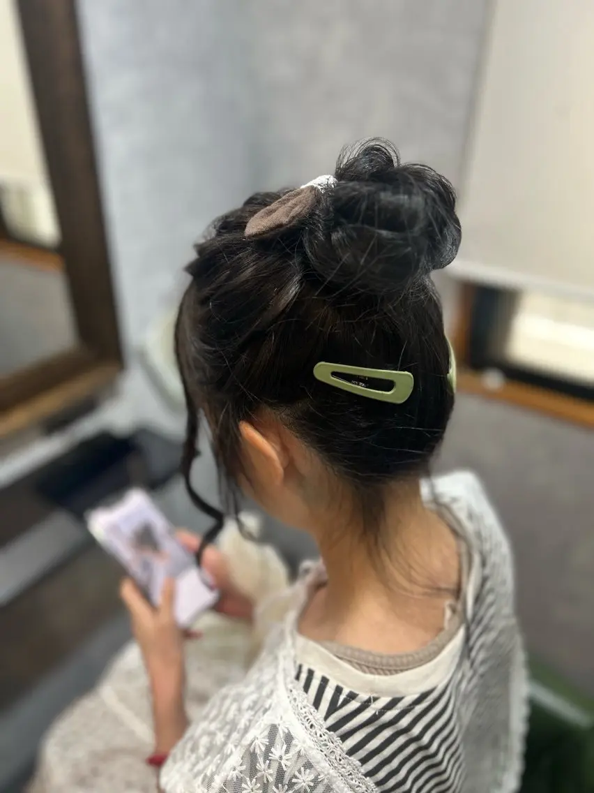 ヘアアレンジ すだ こゆみのヘアスタイル