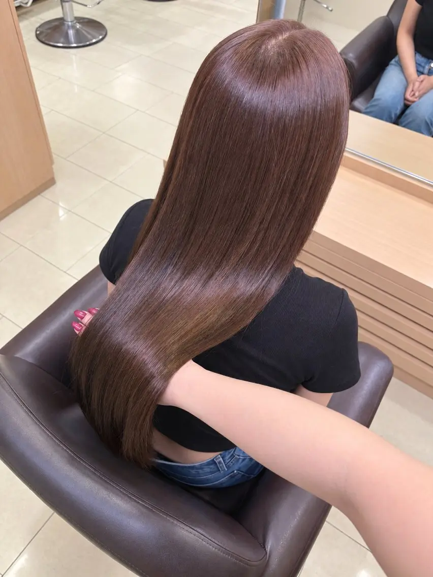 ロング カラー sakura🎀/ ハイトーン/カラーのヘアスタイル