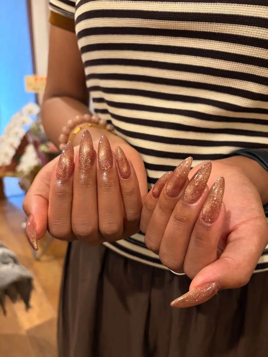 ネイル マグネットネイル ハンドネイル Nail Salon Moon🌙のネイルデザイン