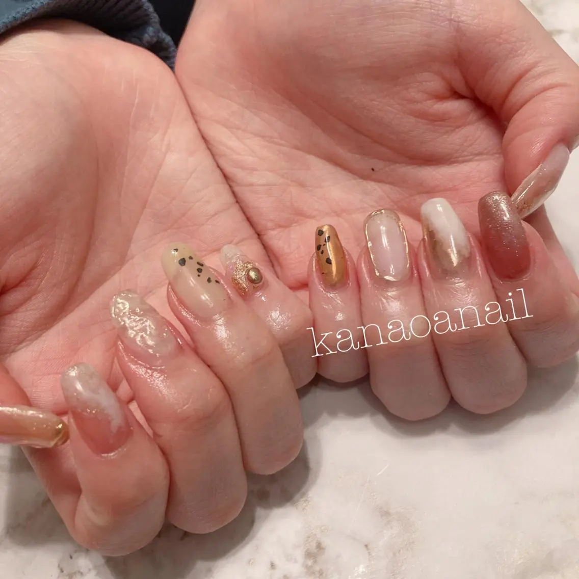 ネイル 地爪育成💅 kanaoanailのネイルデザイン