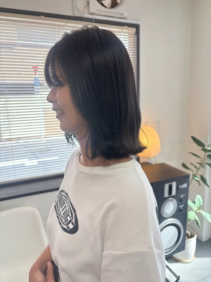 ショート カラー カット ヘアカラー トリートメント 蔵前🫧韓国風レイヤ ーカット🫧KAHOのヘアスタイル