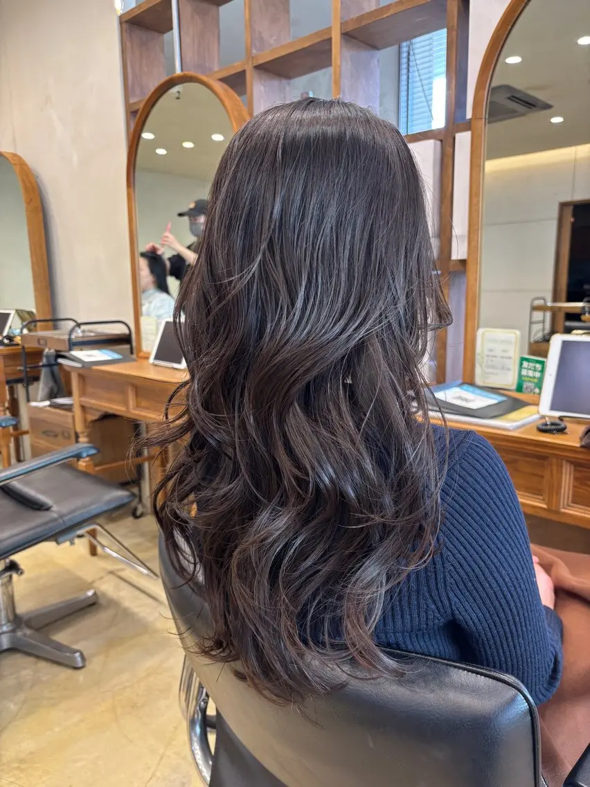 ロング ハイレイヤー レイヤーカット カノエ下関熊野店 /AOIのヘアスタイル