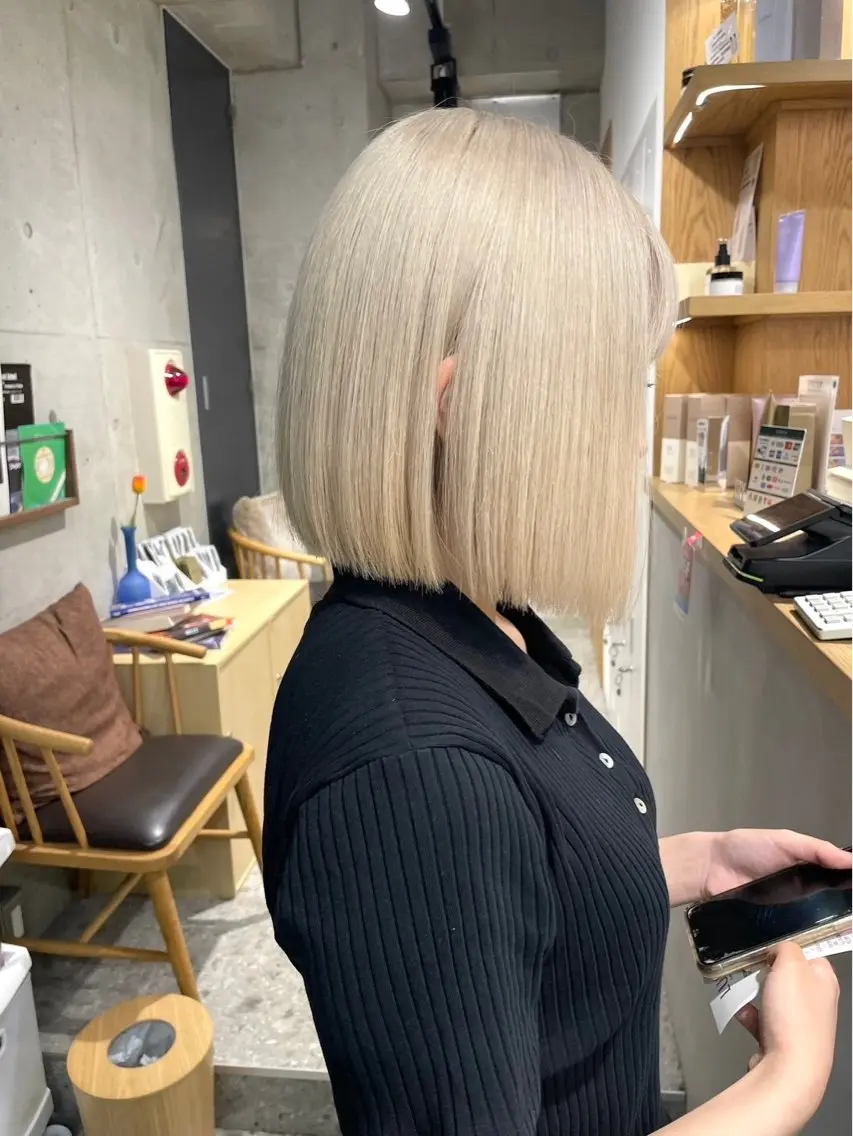 ショート ヘアカラー 🩰✨️ダブルカラー nanako✨️🩰のヘアスタイル