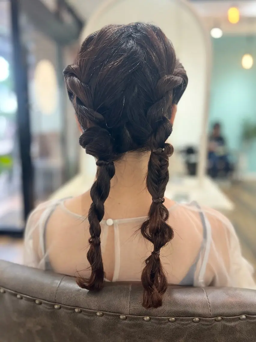 ヘアアレンジ 結婚式・ブライダル ヘアセット HONOKA ボブ得意/尼崎のヘアスタイル