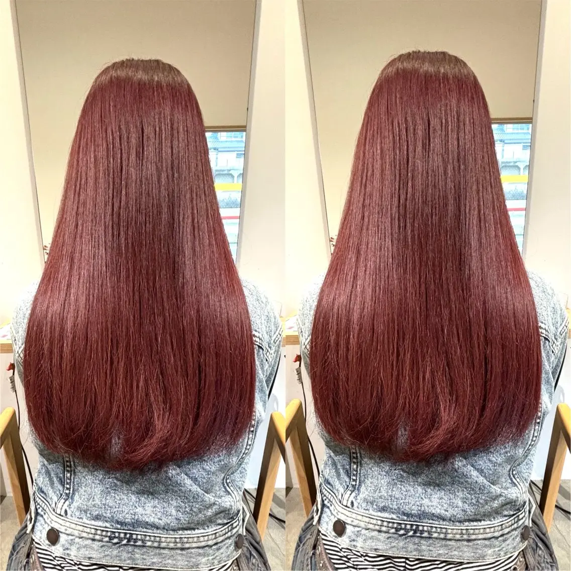 ロング カット ヘアカラー トリートメント 🧡丁寧さNo.① 🕊️白石恭丈🧡のヘアスタイル